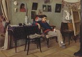 А.М. КОРИН. Больной художник. 1892