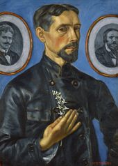 Н.М. ЧЕРНЫШЁВ. Автопортрет (После возвращения с фронта). 1918