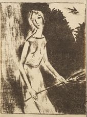 Н.М. ЧЕРНЫШЕВ. Муза. 1921