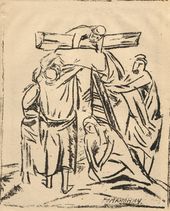 C.М. РОМАНОВИЧ. Рисунок из журнала «Маковец» (1922, №1)