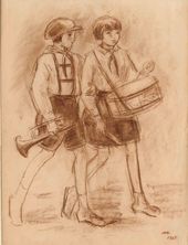 Н.М. ЧЕРНЫШЁВ. Пионеры. 1928