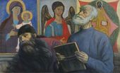Н.М. ЧЕРНЫШЁВ. Андрей Рублев и Даниил Черный. 1960