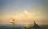 И.К. АЙВАЗОВСКИЙ. Берег моря. Штиль. 1843