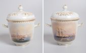 Сахарница с крышкой