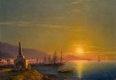 И.К. АЙВАЗОВСКИЙ. Восход солнца в Феодосии. 1855