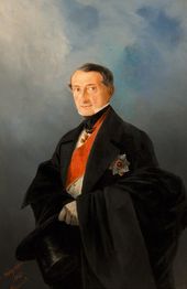 И.К. АЙВАЗОВСКИЙ. Портрет сенатора А.И. Казначеева. 1848