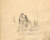 И.К. АЙВАЗОВСКИЙ. Сцена прощания. 1830-е годы