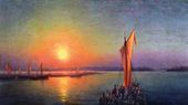 И.К. АЙВАЗОВСКИЙ. Варяги на Днепре. 1876