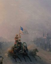 И.К. АЙВАЗОВСКИЙ. Раздача продовольствия. 1892