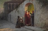 И.К. АЙВАЗОВСКИЙ. Улица в Бахчисарае. 1892