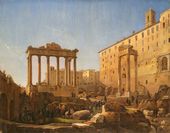 Г.Г. ЧЕРНЕЦОВ. Русские художники на Форо Романо. 1842
