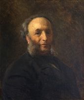 К.Е. МАКОВСКИЙ. Портрет И.К. Айвазовского. 1887