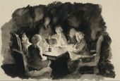 Н.Н. КУПРЕЯНОВ. У стола. 1926