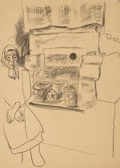 В.Е. ПОПКОВ. У печи. 1967–1969