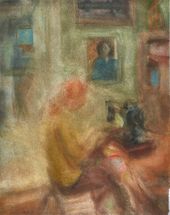 И.В. ГОЛИЦЫН. Вечерний свет. 1978