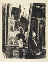 В.И. КОЛТУНОВ. Портрет с отражением. 1970-е