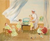 Н.В. КАШИНА-ПАМЯТНЫХ. Детские ясли. 1934