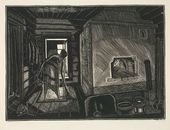 Г.Ф. ЗАХАРОВ. Русская печь. 1964