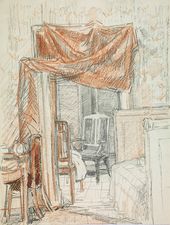 А.Ю. ЦЕДРИК. В комнатах. Начало 1980-х