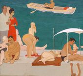 У моря. Семья. 1964. Фрагмент