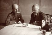 В.В. фон Мекк и А.В. Щусев. 1916