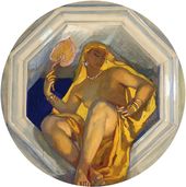 З.Е. СЕРЕБРЯКОВА. Народы Востока: Индия. Эскизы панно для плафона ресторана Казанского вокзала. 1916