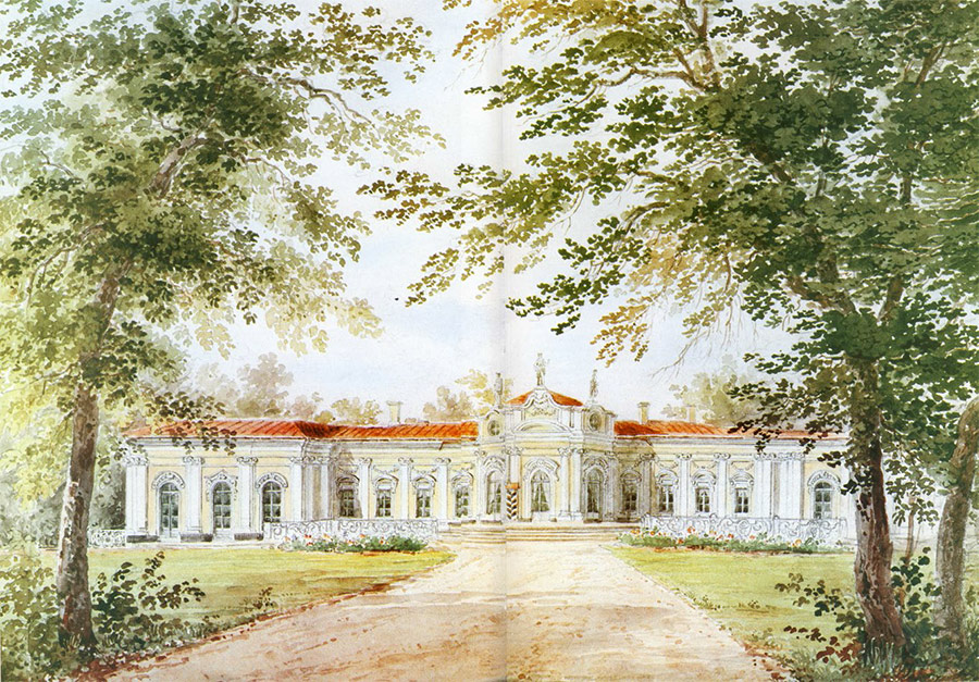 Е.Е. МЕЙЕР. Китайский дворец в Ораниенбауме. 1840-е