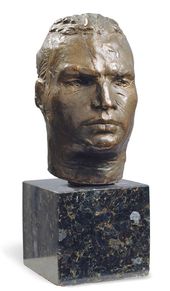 С.Д. ЛЕБЕДЕВА. Портрет В.П. Чкалова. 1936