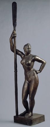 И.Д. ШАДР. Девушка с веслом. 1934–1935