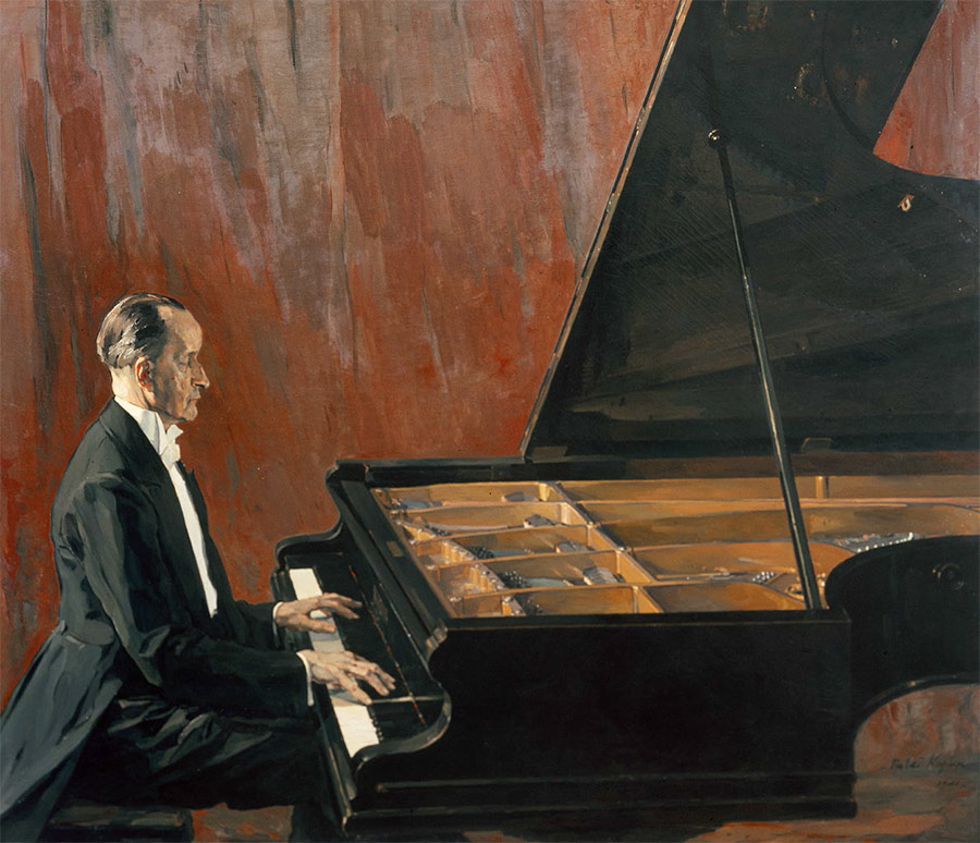 П.Д. КОРИН. Портрет К.И. Игумнова. 1941–1943