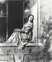 Д.А. ШМАРИНОВ. Наташа в Отрадном. 1952–1953