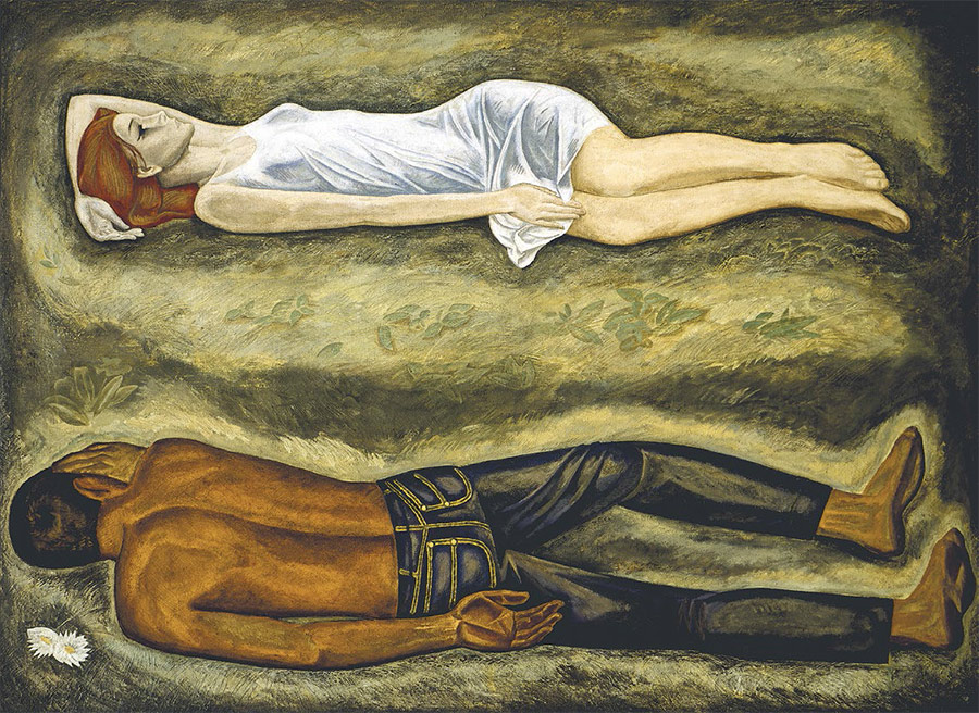 В.Е. ПОПКОВ. Двое. 1966