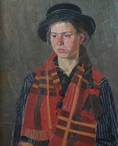 Н.И. БОРОВСКОЙ. Юность. Катя. 1980