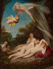 Ф.А. БРУНИ. Пробуждение граций. 1827