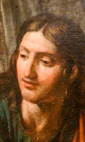 Голова Иоанна Богослова. Фрагмент картины А.И. Иванова «Снятие с креста». 1831