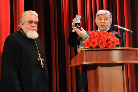 Н.В. Соколов и президент Фонда В.М. Бехтиев