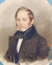 П.Ф. СОКОЛОВ. Портрет графа А.А. Бобринского. 1830-е