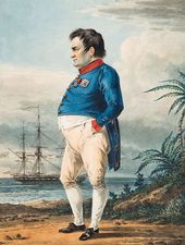 Александр Осипович ОРЛОВСКИЙ (1777–1832). Наполеон на острове Св. Елены за два месяца до смерти. 1823