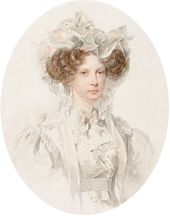Петр Федорович СОКОЛОВ (1791–1848). Портрет великой княгини Александры Федоровны. 1821 (?)