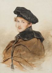 Петр Федорович СОКОЛОВ (1791–1848). Портрет князя С.В. Трубецкого. 1830-е
