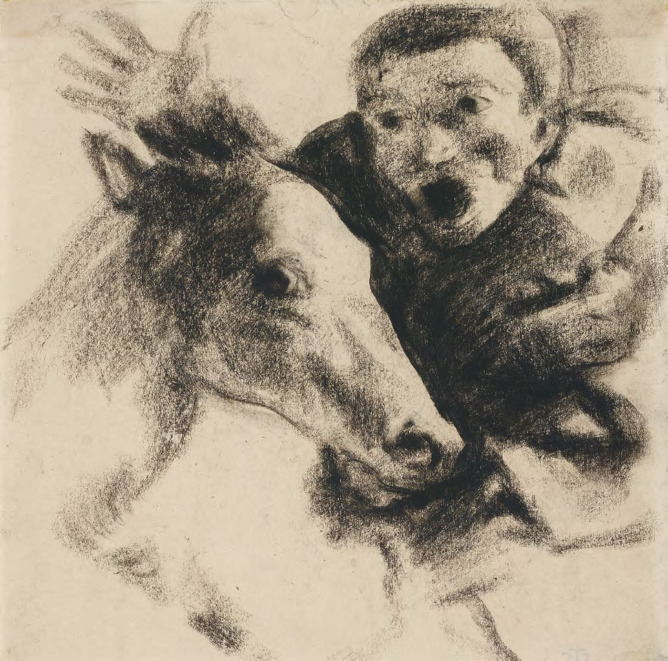 Головы раба и лошади. 1920
