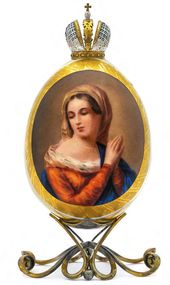 Яйцо пасхальное «Дева Мария»