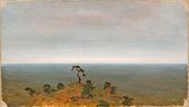 Лесные дали. Последняя четверть ХIХ века. Эскиз к картине «Север» (1879, ГТГ)