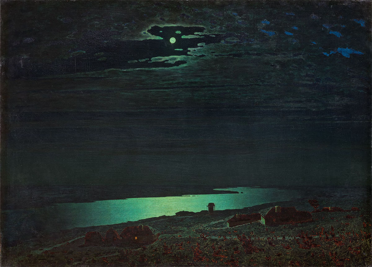 Ночь на Днепре. 1882