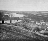 Вид предместья Карасeвка в Мариуполе. Фотография. 1910 (?)