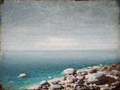А.И. КУИНДЖИ. Прозрачная вода. Пасмурный день. Крым. Между 1876–1890
