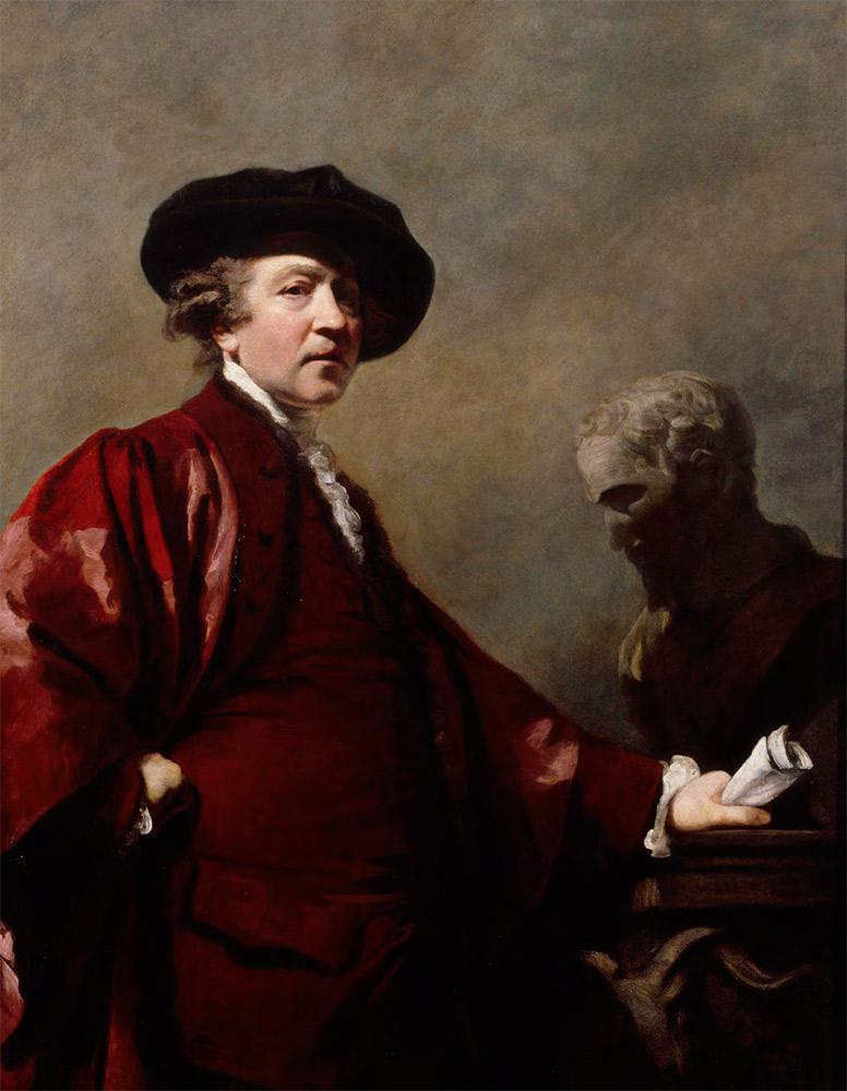 СЭР ДЖОШУА РЕЙНОЛЬДС (1723–1792). Автопортрет сэра Джошуа Рейнольдса. Около 1780