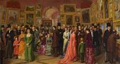 УИЛЬЯМ ПАУЭЛЛ ФРАЙТ (1819–1909). Закрытый просмотр в Королевской Академии в 1881 году. 1883