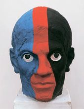 Пикассо. Гипс крашеный. 2007–2008