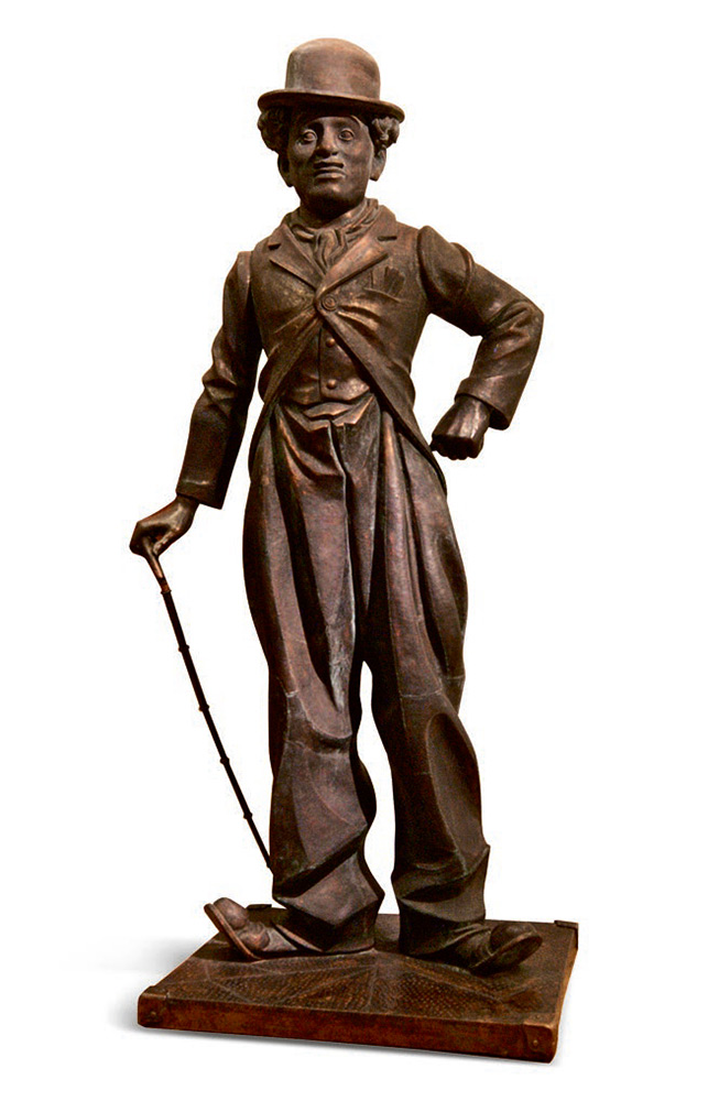 Памятник Чарли Чаплину. 2005